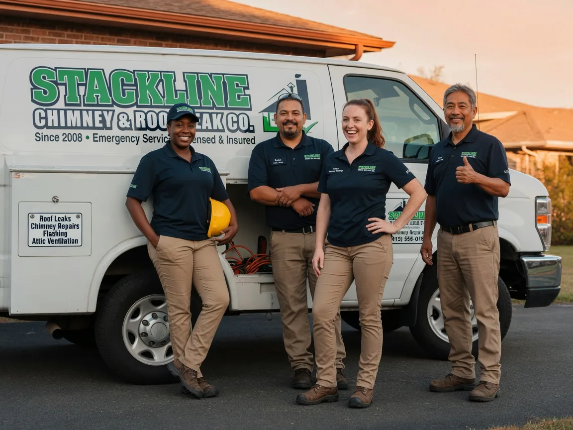 Chimney flashing repair company in Breckenridge, MI